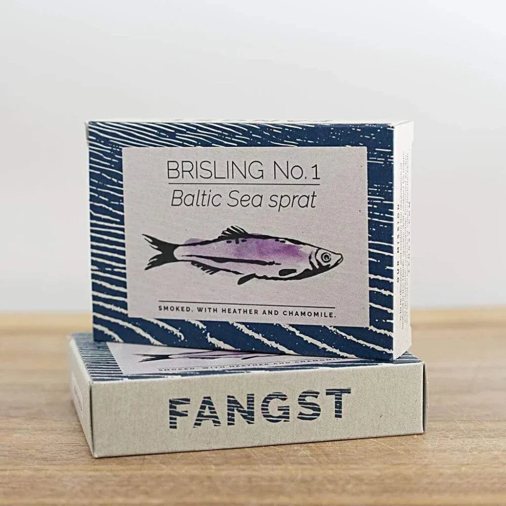 Brisling Nr. 1 Ostseesprotte mit Heidekraut und Kamille - Fangst Nordic - Maître Philippe & Filles