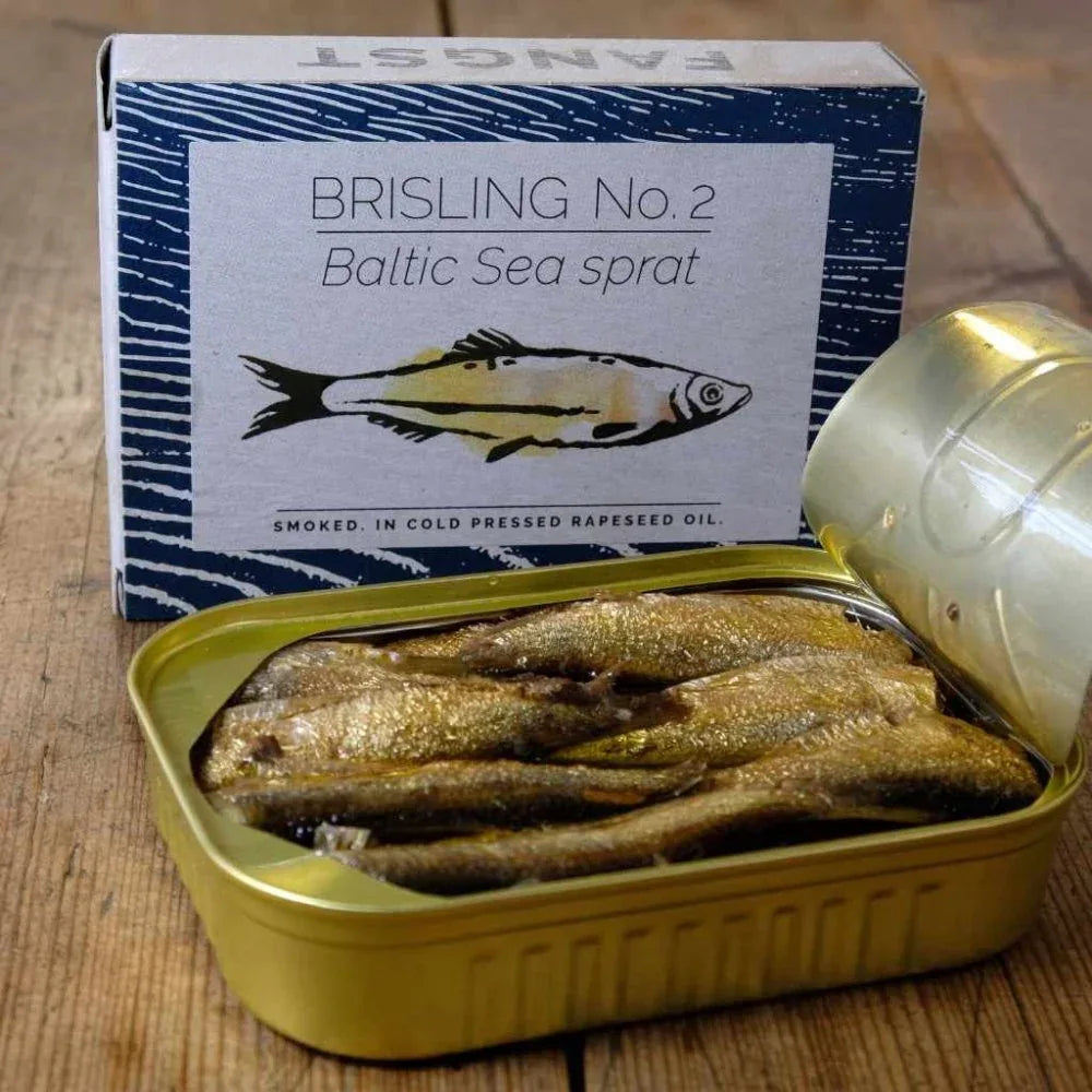 Brisling Nr. 2 Ostseesprotte, leicht geräuchert - Fangst Nordic - Maître Philippe & Filles