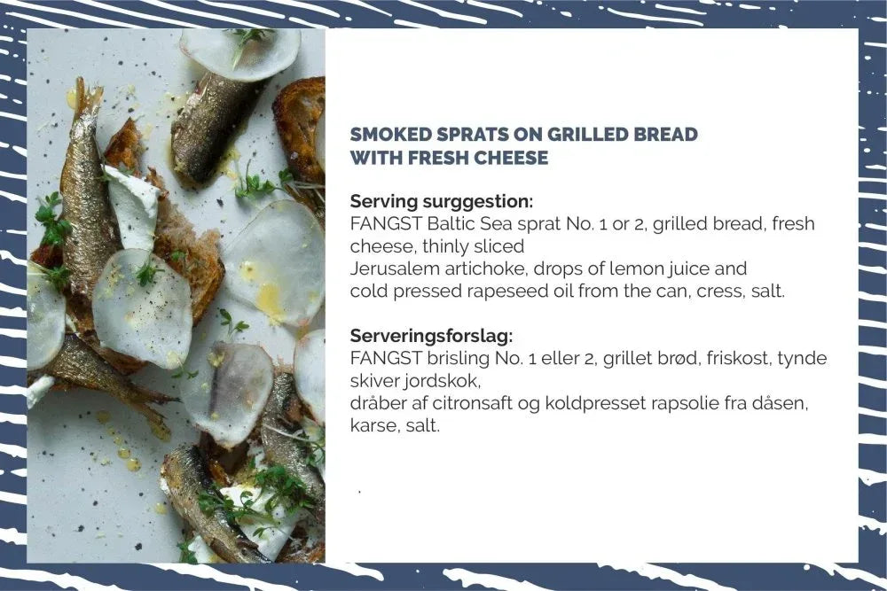 Brisling Nr. 2 Ostseesprotte, leicht geräuchert - Fangst Nordic - Maître Philippe & Filles
