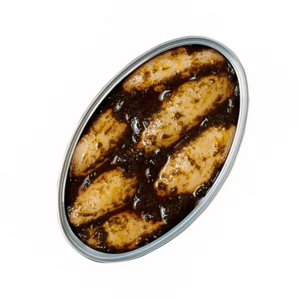 Chipirones in eigener Tinte (Kleine Tintenfische aus Galizien) - Ramon Pena - Maître Philippe & Filles