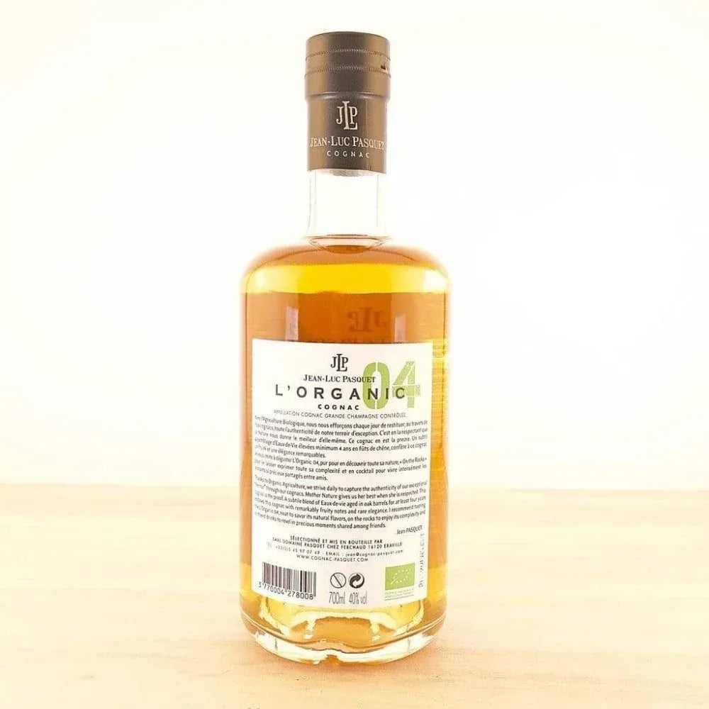Cognac Grande Champagne L'Organic 04 Jean-Luc Pasquet - Cognac Pasquet - Maître Philippe & Filles