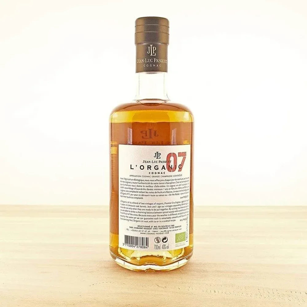 Cognac Grande Champagne L'Organic 07 Jean-Luc Pasquet - Cognac Pasquet - Maître Philippe & Filles