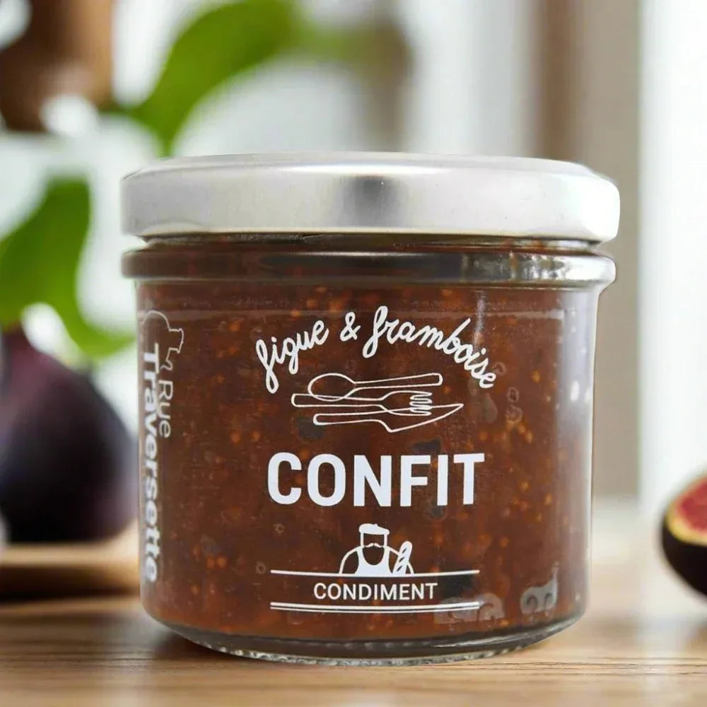 Confit von Feigen und Himbeere - Rue Traversette - Maître Philippe & Filles