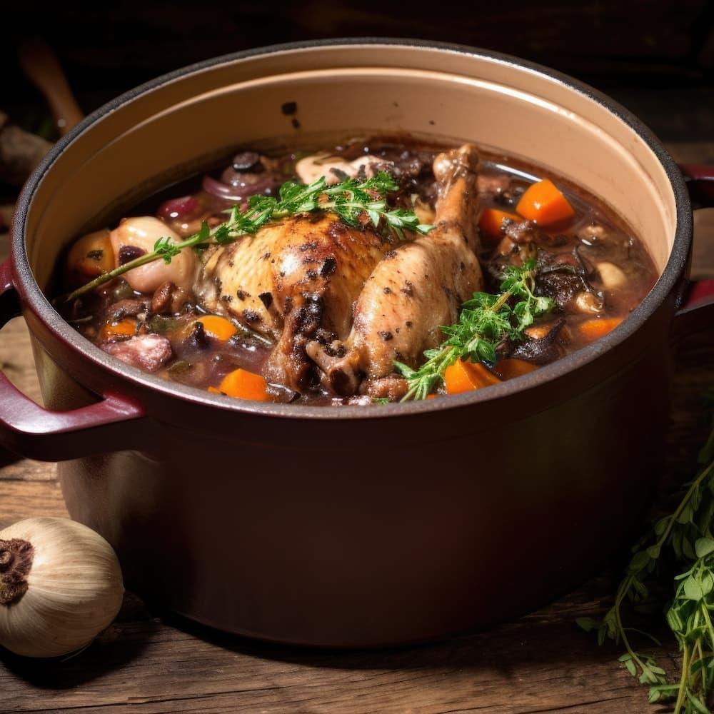 Coq au vin de Bergerac - Maison Lembert - Maître Philippe & Filles