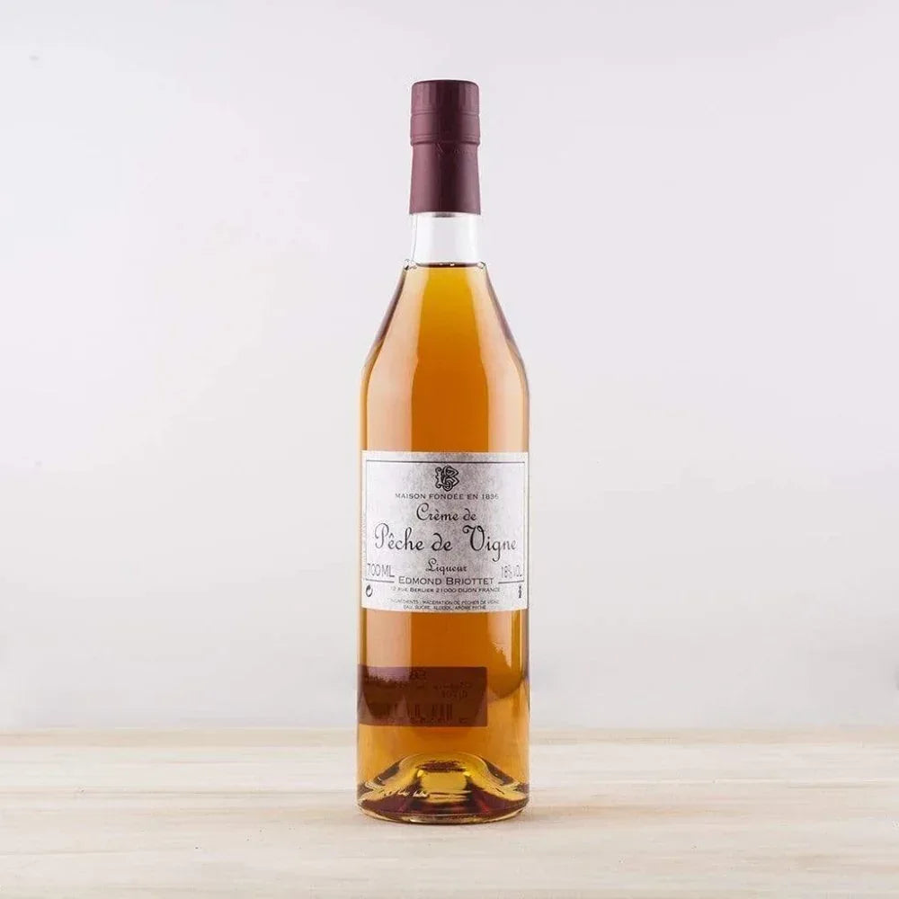 Crème de Pêche de Vigne (Pfirsichlikör) Maison Briottet