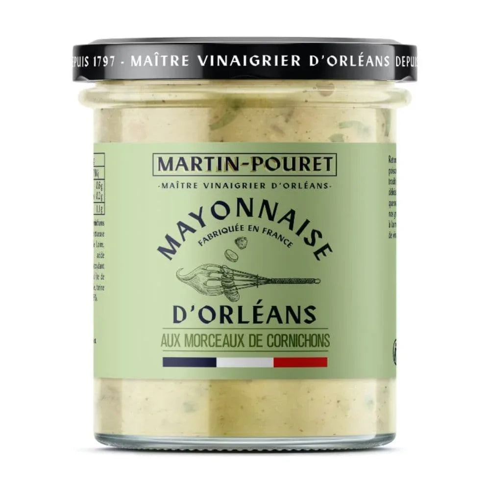 Cremige Senf-Mayonnaise aus Orléans mit Cornichons Martin Pouret