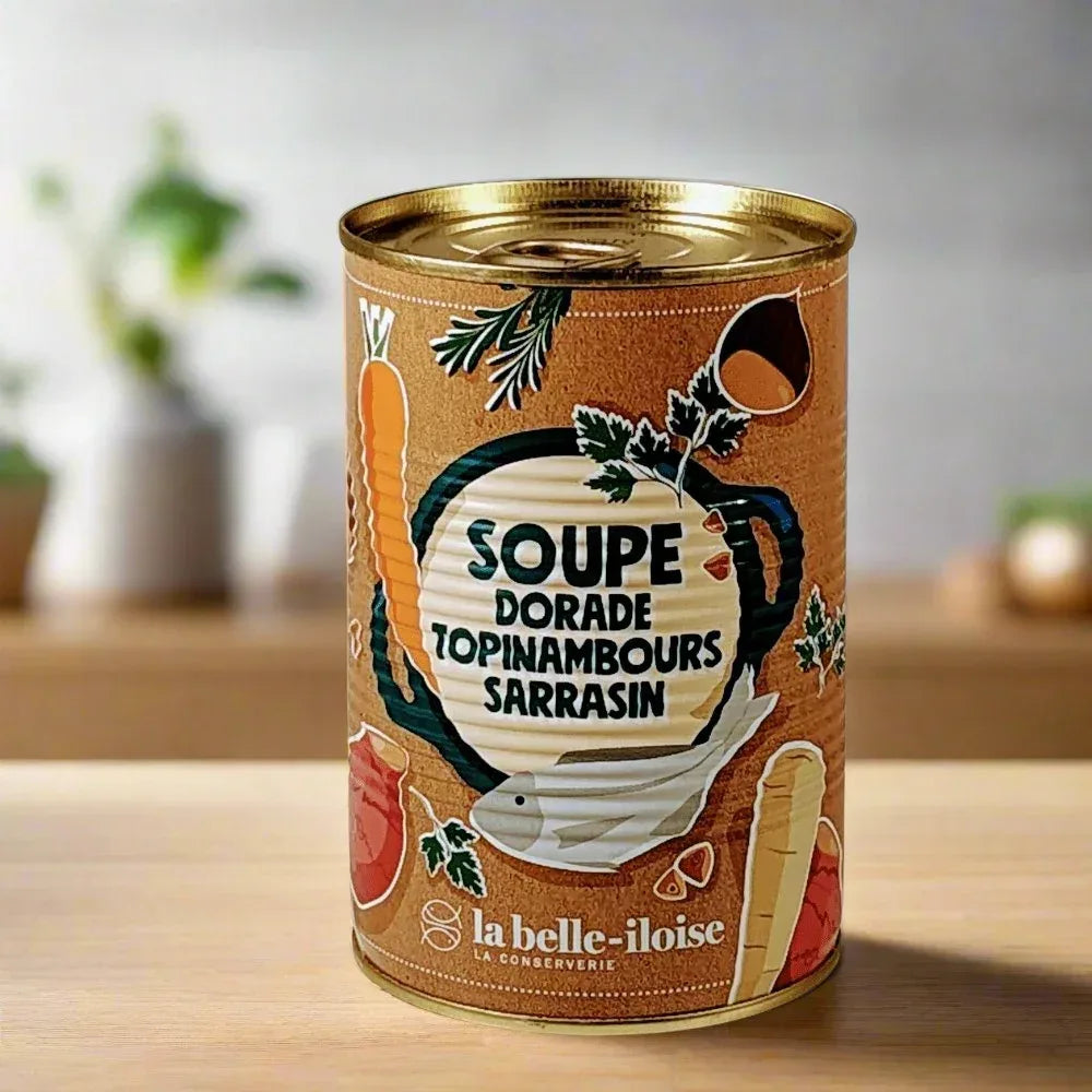 Doraden-Suppe mit Topinambur und Buchweizen - Belle Iloise - Maître Philippe & Filles