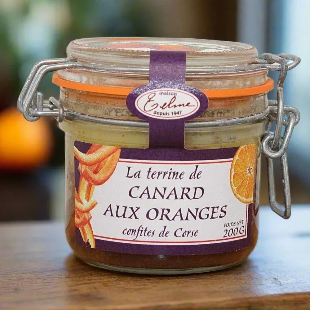 Enten-Terrine mit konfierten Orangen aus Korsika 200 g - Maison Telme - Maître Philippe & Filles