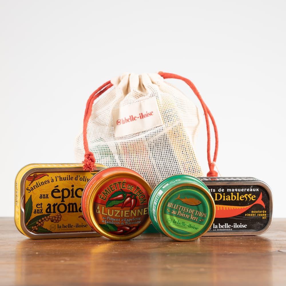 Fischsortiment mit Gewürze im Netz - Belle Iloise - Maître Philippe & Filles