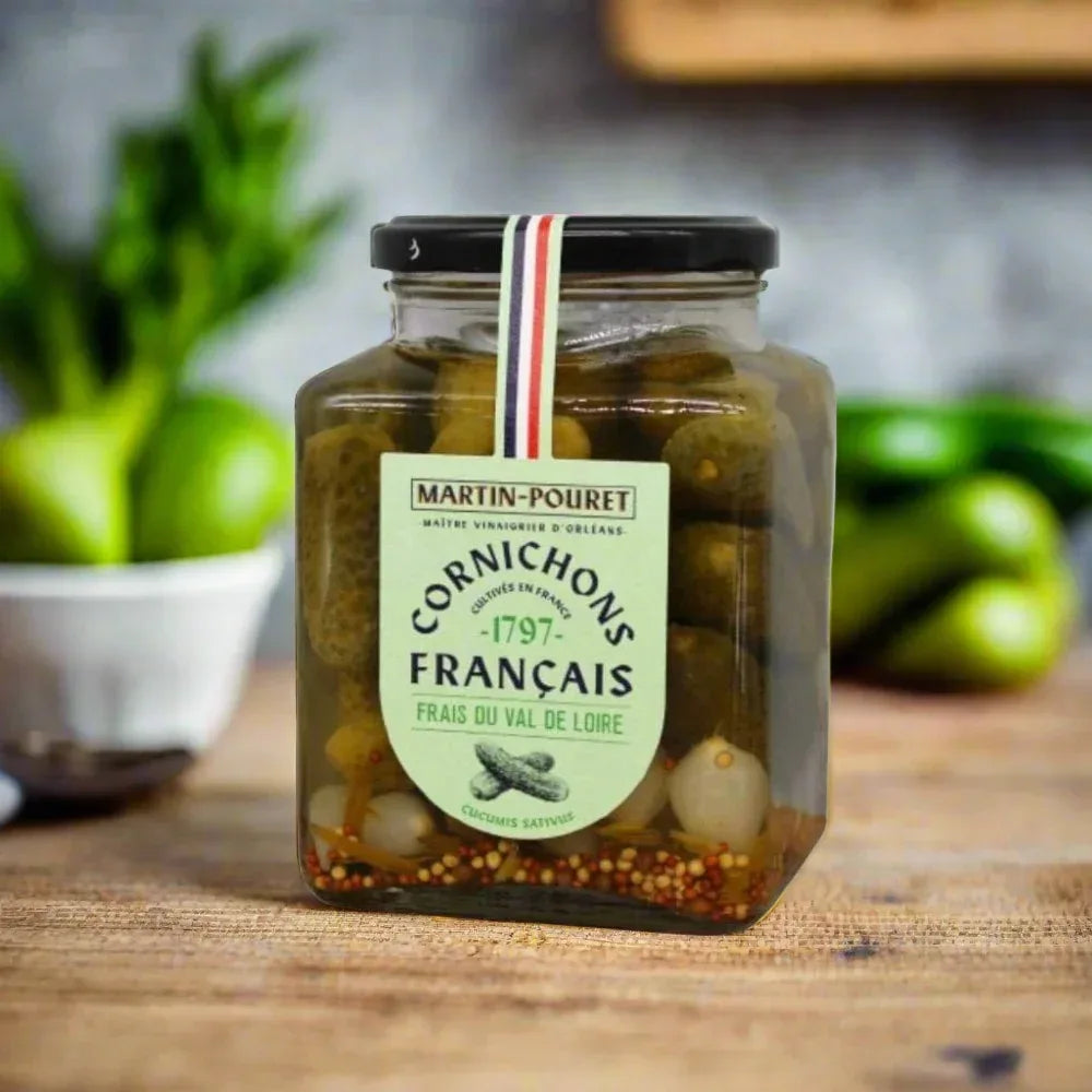 Französische Cornichons (Gürkchen) mit Orléans-Essig - Martin Pouret - Maître Philippe & Filles