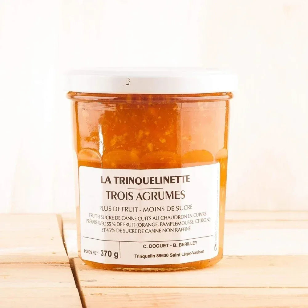 Gemischte Zitrus-Konfitüre (3 agrumes) - La Trinquelinette - Maître Philippe & Filles