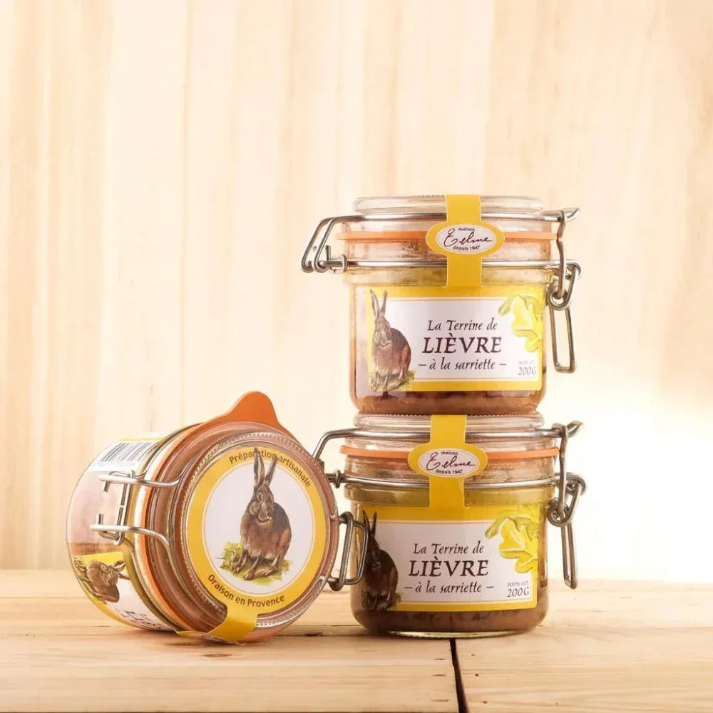 Hasenterrine mit Bohnenkraut 200g - Maison Telme - Maître Philippe & Filles