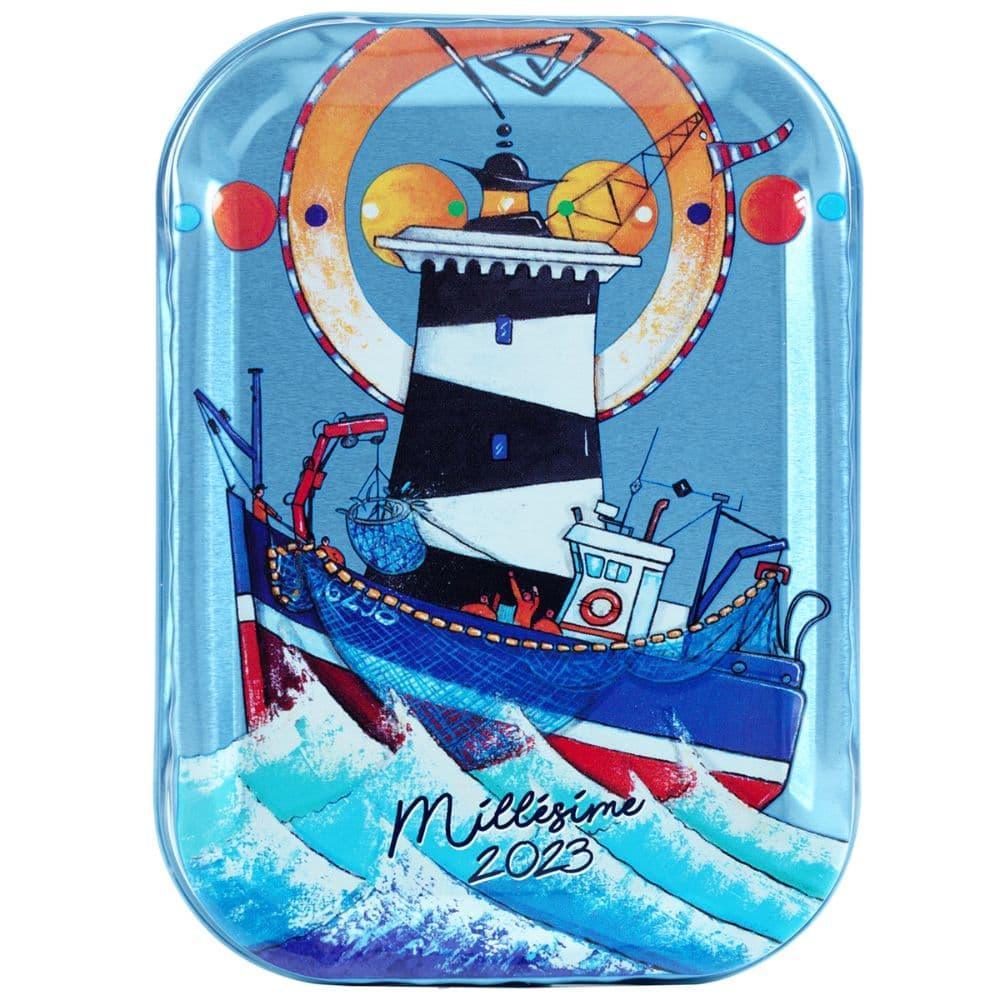 Jahrgangssardine 2023 Ramine - Leuchtturm schwarz/weiß - La Pointe de Penmarch - Maître Philippe & Filles