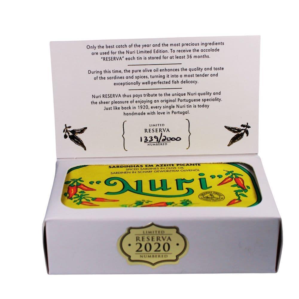 Jahrgangssardine in scharfem Olivenöl - Nuri - Maître Philippe & Filles