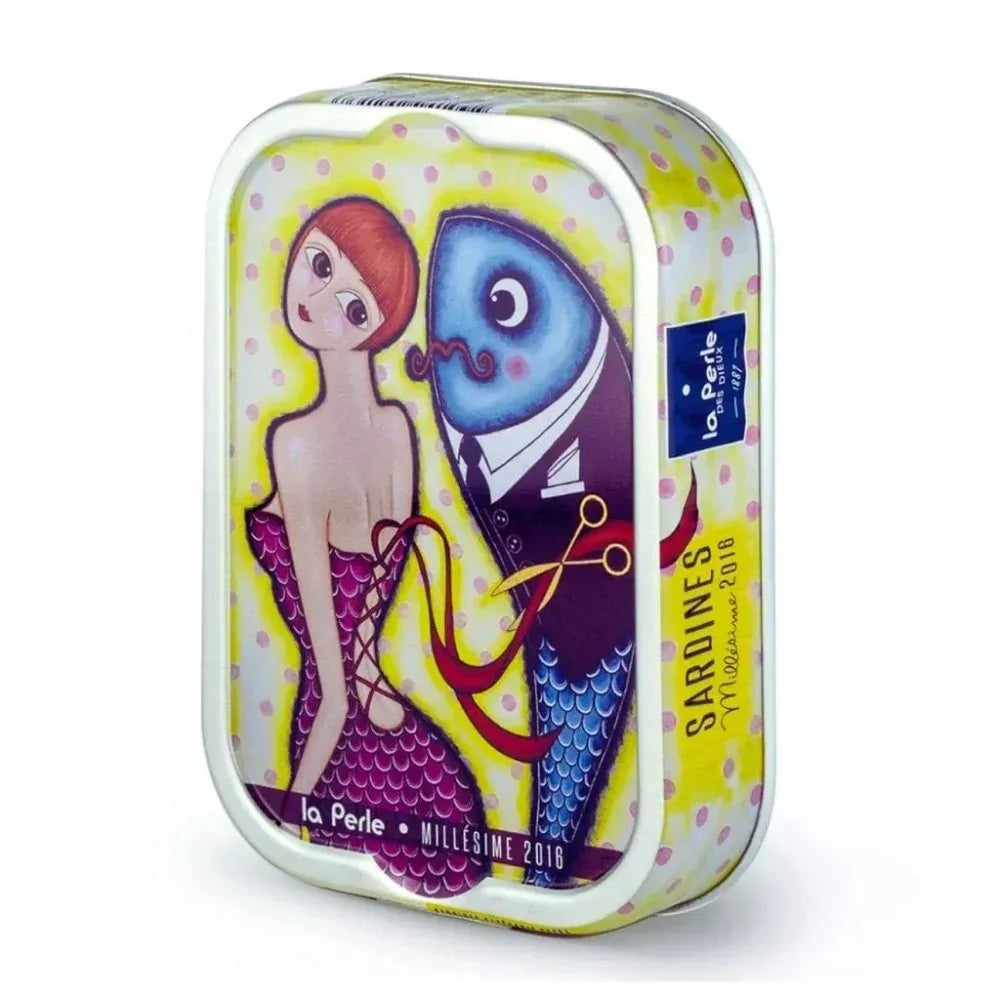 Jahrgangssardinen 2016 in Olivenöl (Lulu) - Perle des Dieux - Maître Philippe & Filles