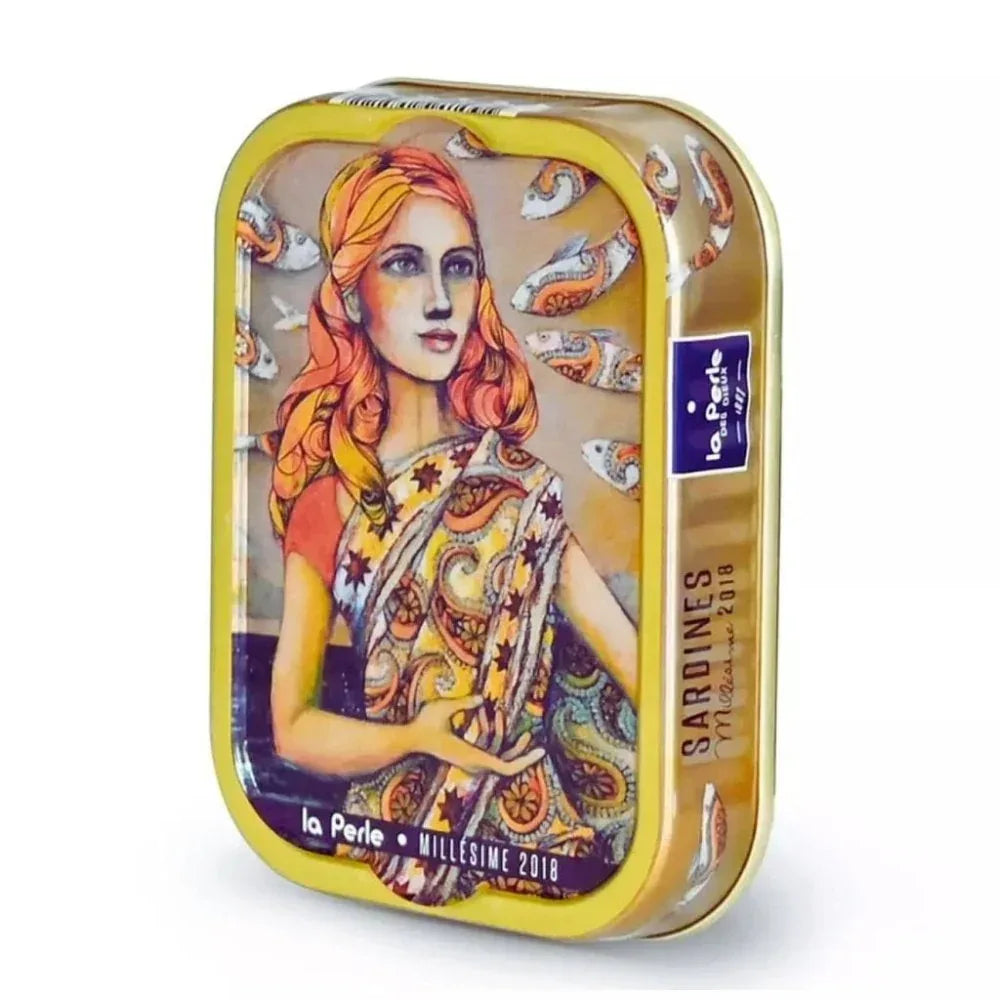 Jahrgangssardinen 2018 in Olivenöl (Mademoiselle Perle) - Perle des Dieux - Maître Philippe & Filles