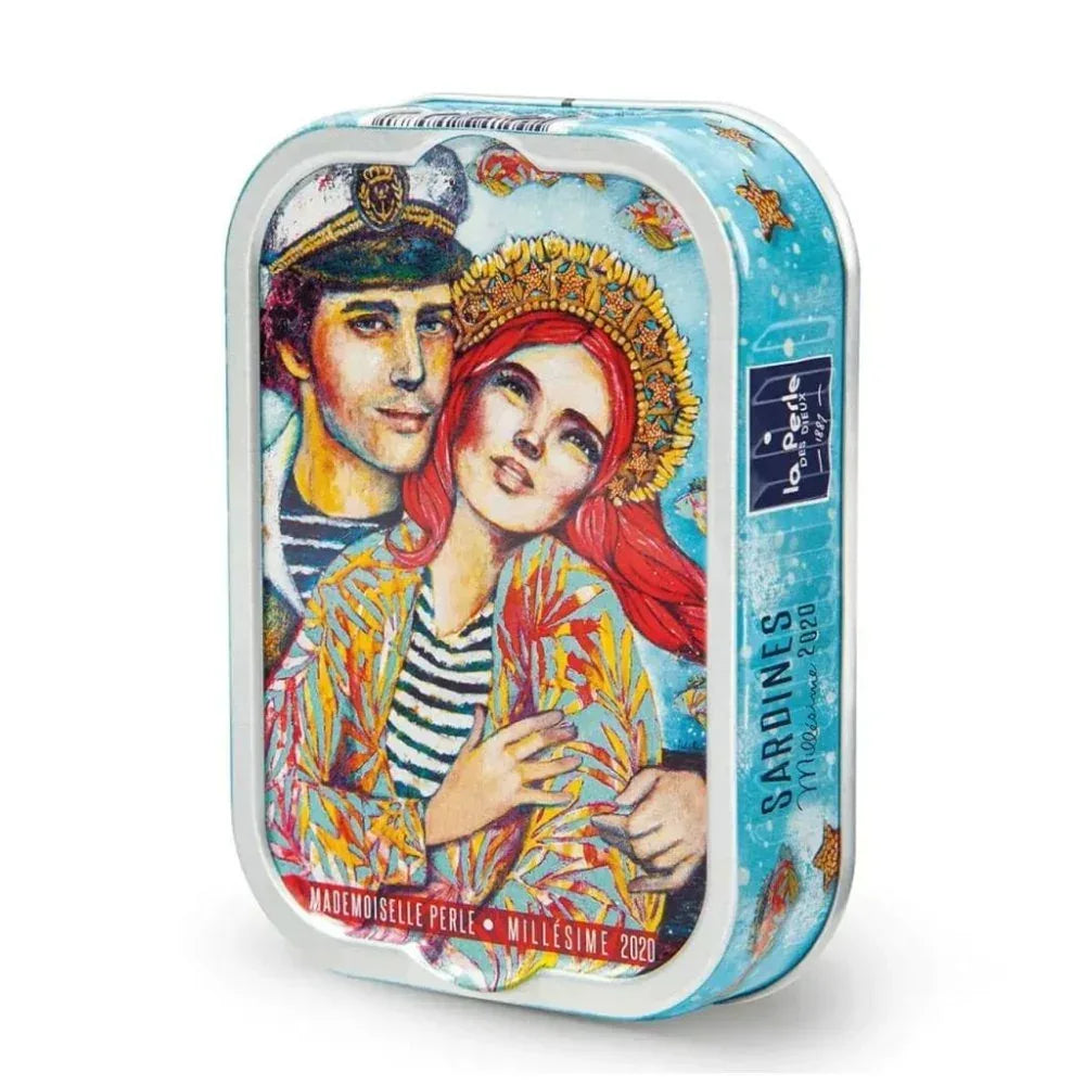 Jahrgangssardinen 2020 in Olivenöl (Mademoiselle Perle) - Perle des Dieux - Maître Philippe & Filles