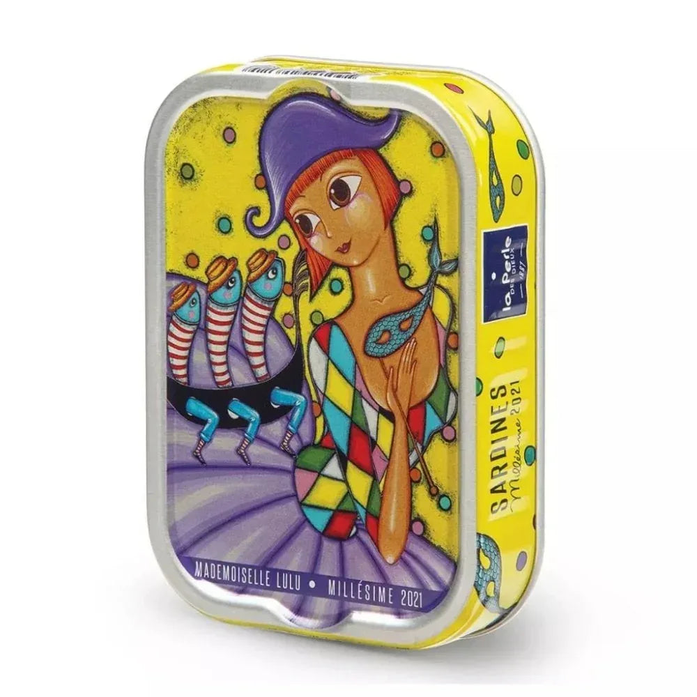 Jahrgangssardinen 2021 in Olivenöl (Lulu) - Perle des Dieux - Maître Philippe & Filles