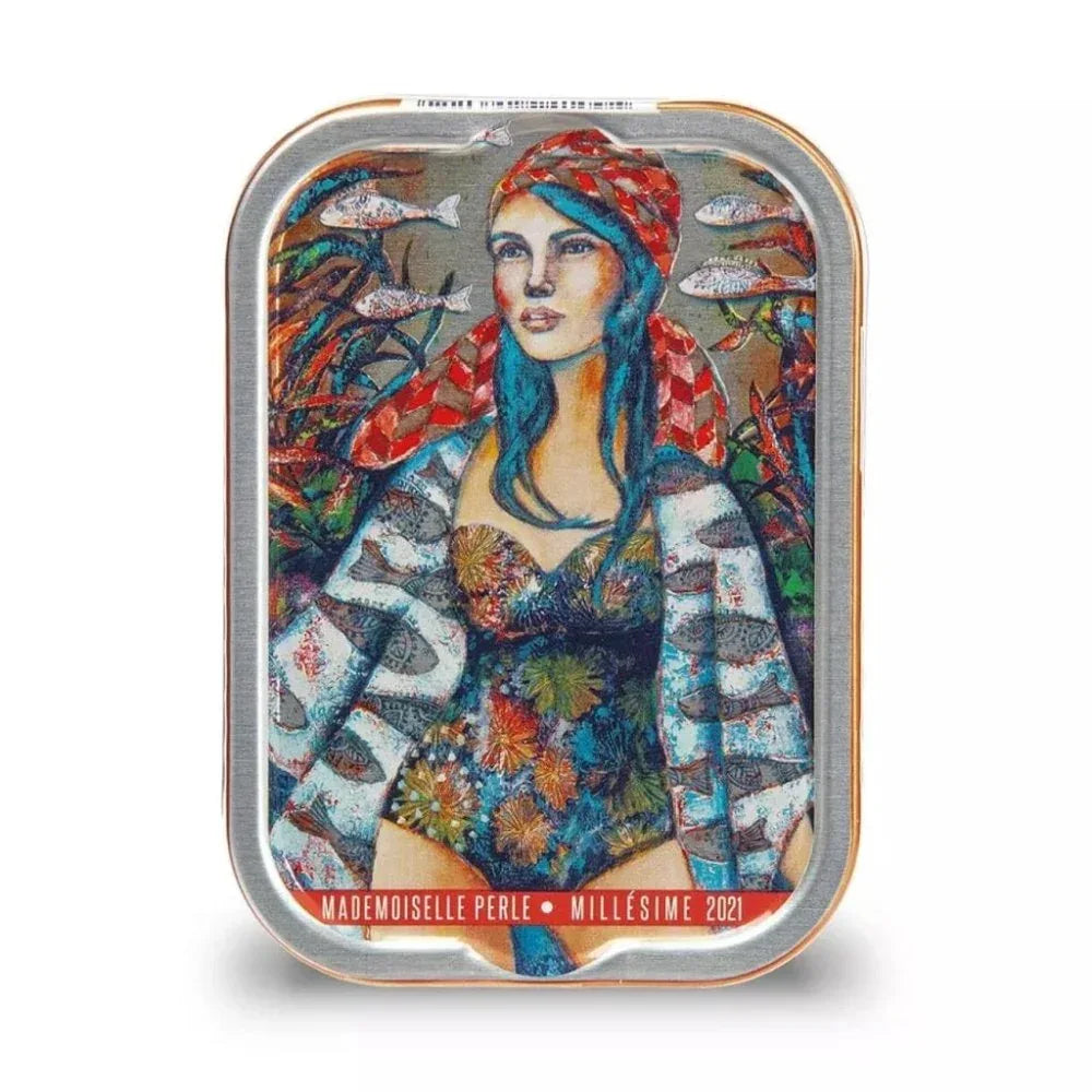 Jahrgangssardinen 2021 in Olivenöl (Mademoiselle Perle) - Perle des Dieux - Maître Philippe & Filles