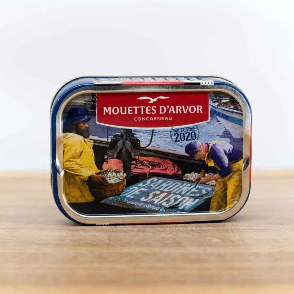 Jahrgangssardinen Saison 2020 - Mouettes Arvor - Maître Philippe & Filles