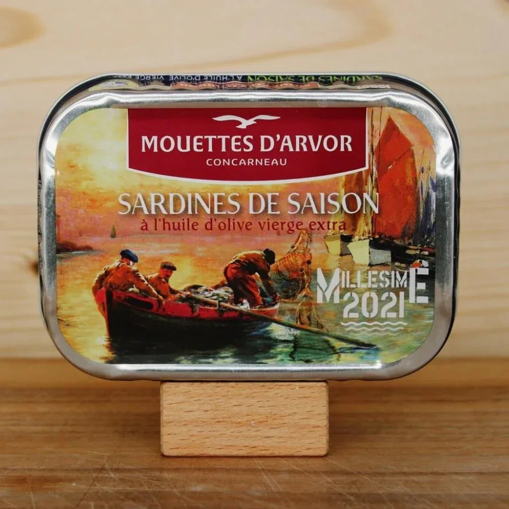 Jahrgangssardinen Saison 2021 - Mouettes Arvor - Maître Philippe & Filles