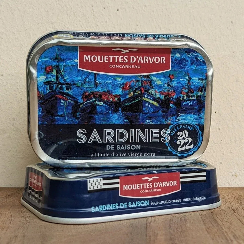 Jahrgangssardinen Saison 2022 - Mouettes Arvor - Maître Philippe & Filles