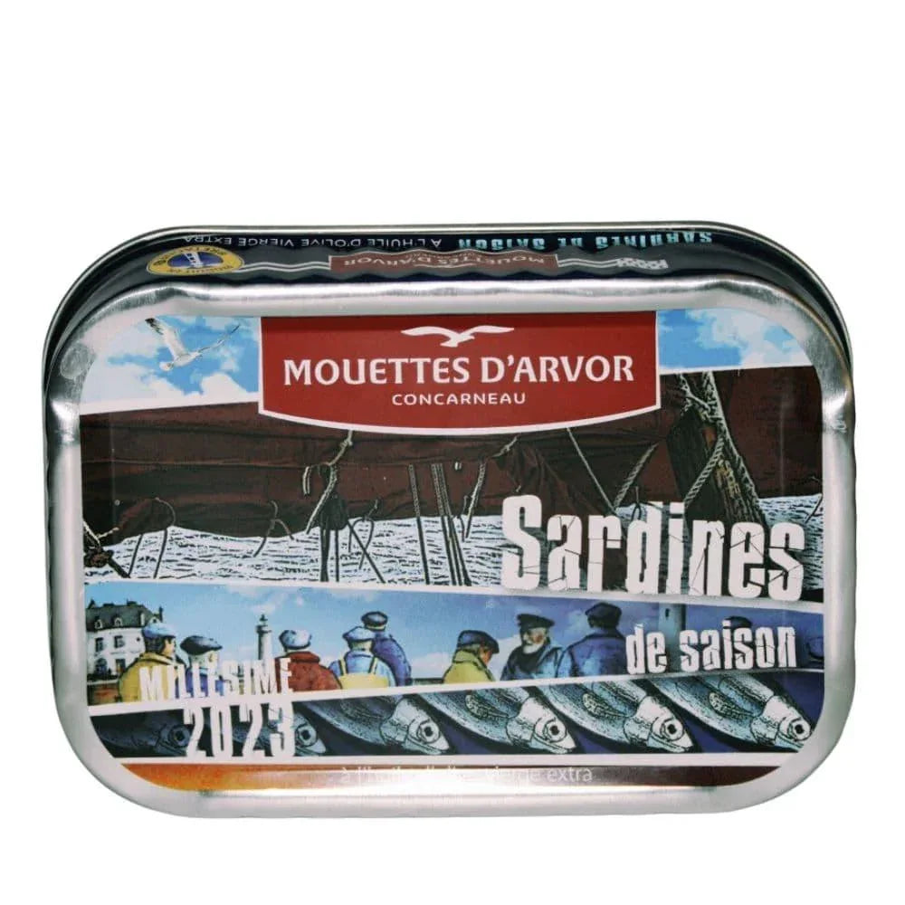 Jahrgangssardinen Saison 2023 - Mouettes Arvor - Maître Philippe & Filles