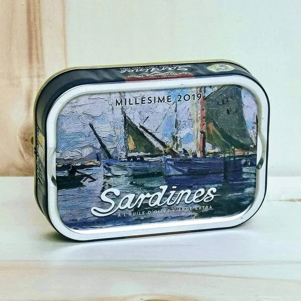 Jahrgangssardinen "Ville bleue" 2019 - Mouettes Arvor - Maître Philippe & Filles