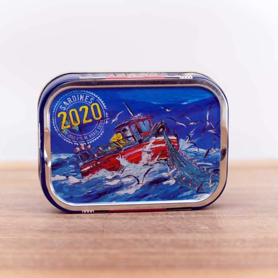 Jahrgangssardinen "Ville bleue" 2020 - Mouettes Arvor - Maître Philippe & Filles