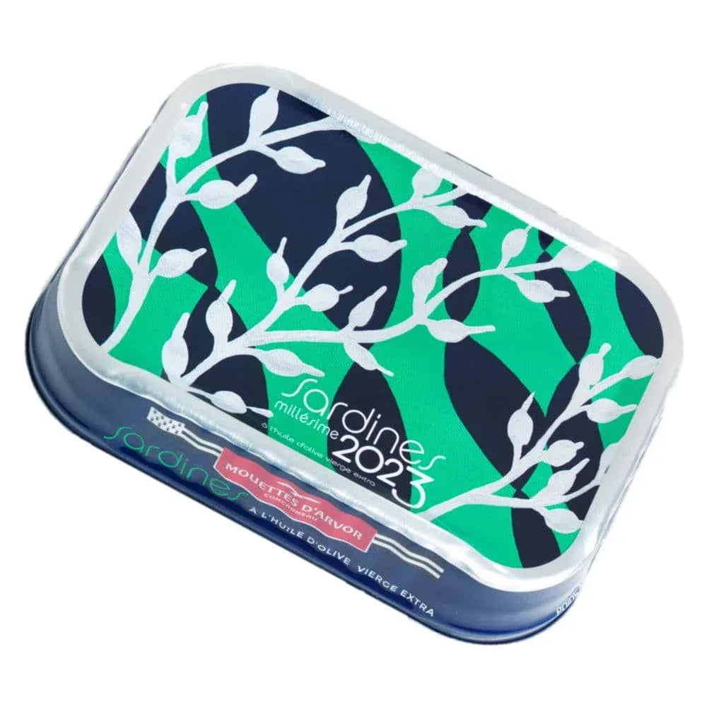 Jahrgangssardinen "Ville bleue" 2023 - Mouettes Arvor - Maître Philippe & Filles