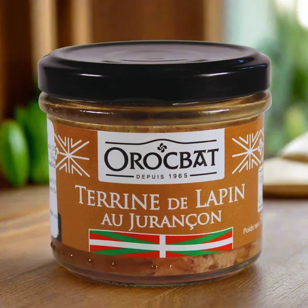 Kaninchenterrine mit Jurançon-Wein - Orocbat - Maître Philippe & Filles