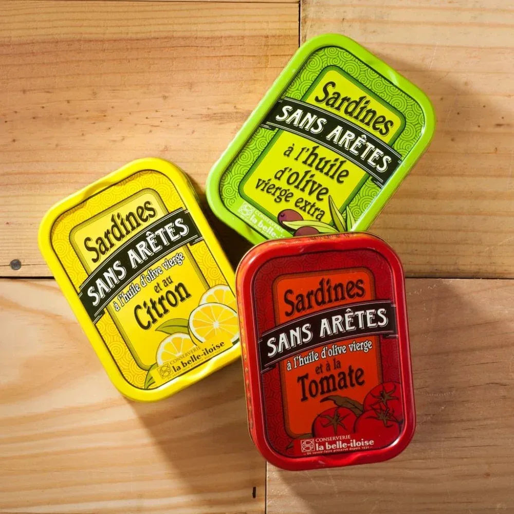 Kollektion 3 Sardinen ohne Gräten - Belle Iloise - Maître Philippe & Filles