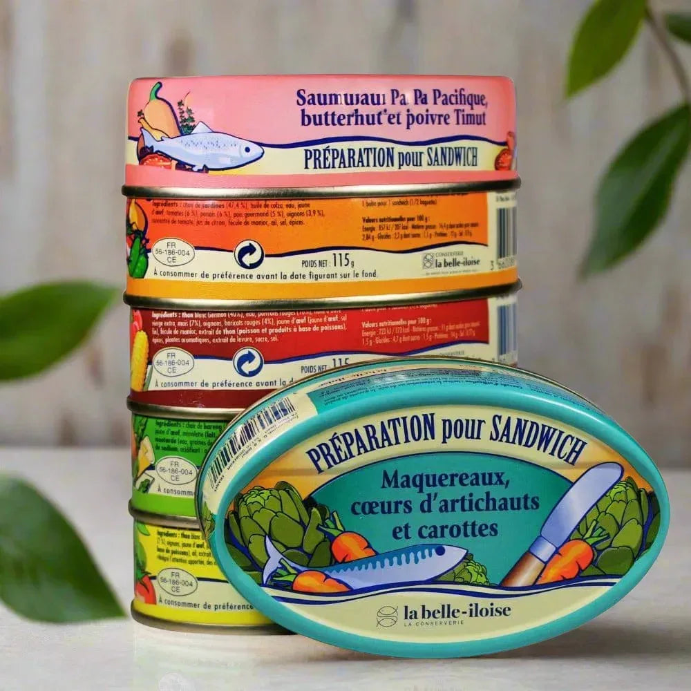 Kollektion 6 Sandwichcremes La Belle-Iloise - Belle Iloise - Maître Philippe & Filles