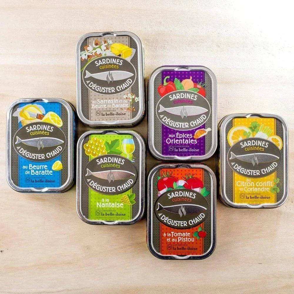 Kollektion 6 Sardinen zum Braten - Belle Iloise - Maître Philippe & Filles