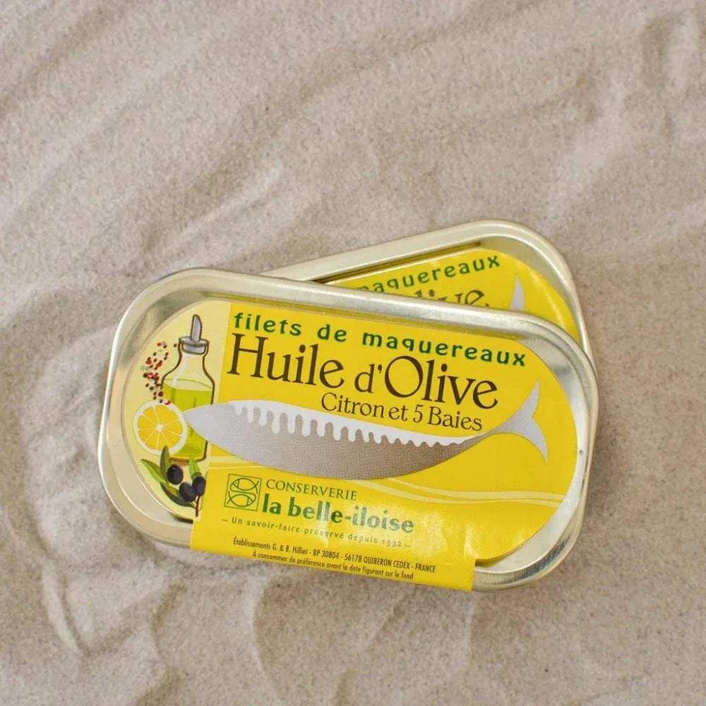 Kollektion 6 Dosen Makrelen, La Belle-Iloise - Belle Iloise - Maître Philippe & Filles