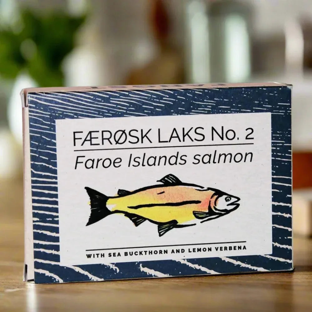 Lachs N°2 aus den Färöer Inseln, mit Sanddorn und Zitronenverbene - Fangst Nordic - Maître Philippe & Filles