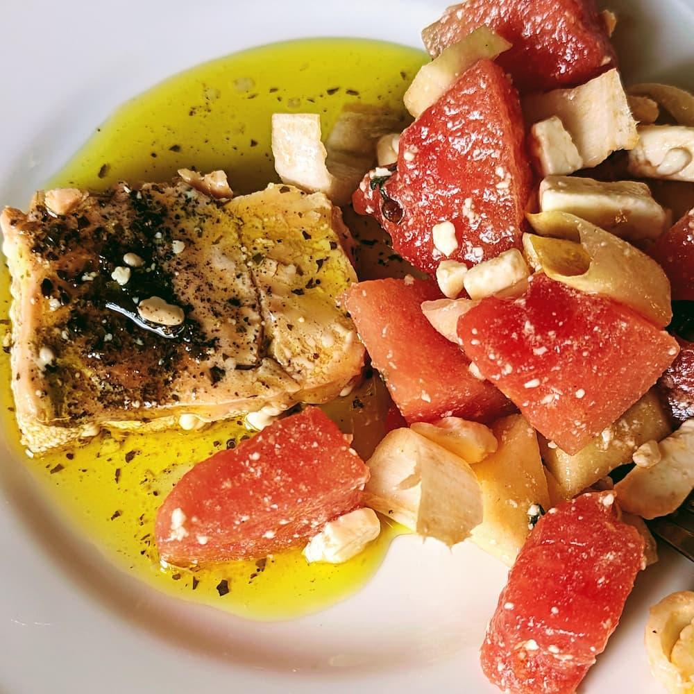 Lachs N°2 aus den Färöer Inseln, mit Sanddorn und Zitronenverbene - Fangst Nordic - Maître Philippe & Filles