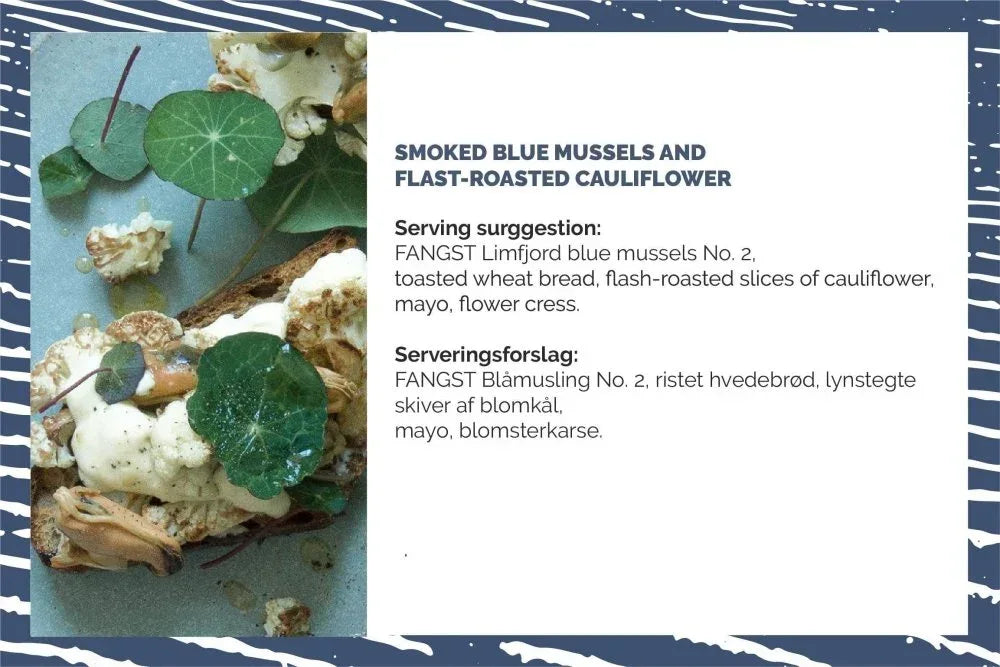 Limfjord-Blaumuscheln Nr. 2 - leicht geräuchert, in kaltgepresstem Rapsöl - Fangst Nordic - Maître Philippe & Filles