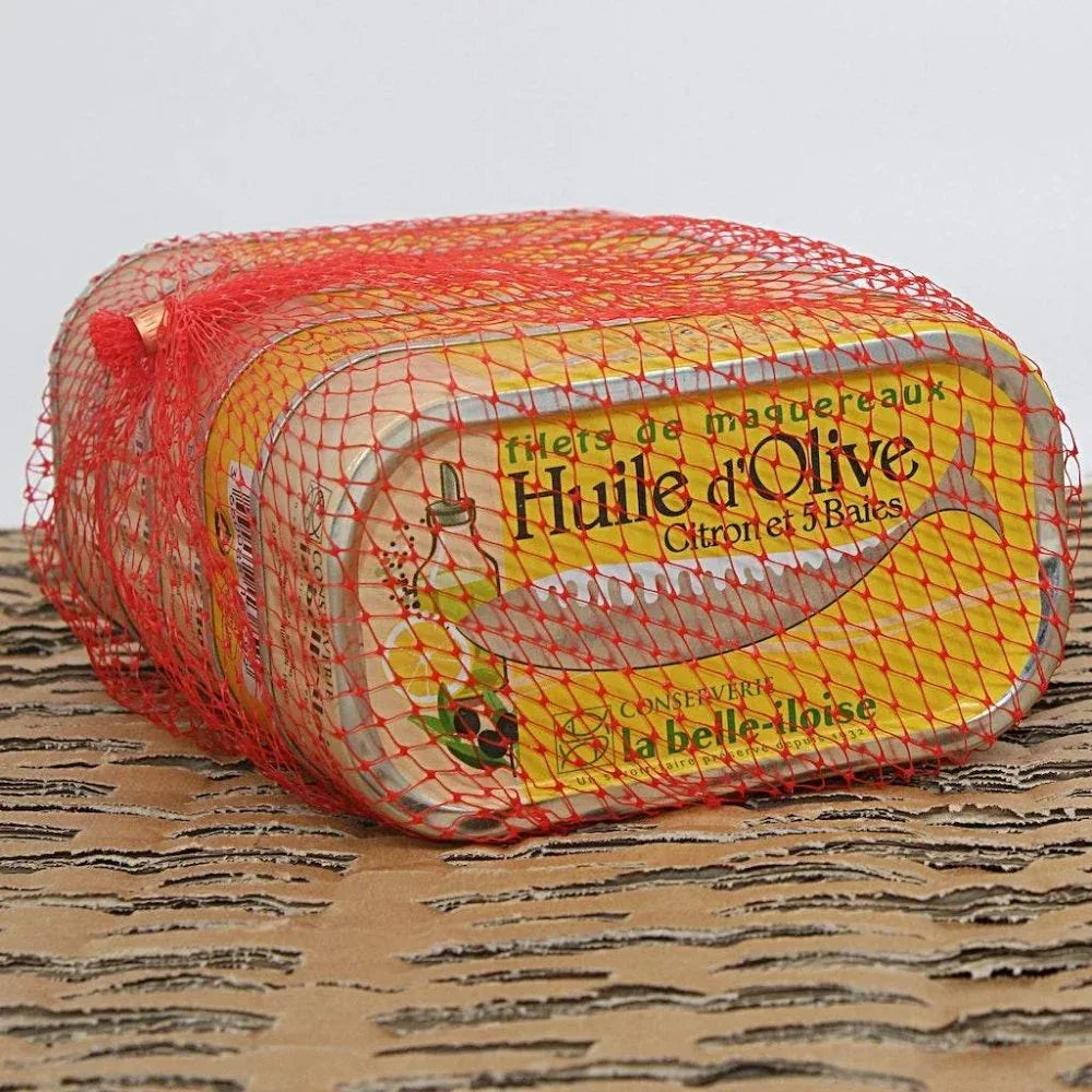 Makrelenfilets in Olivenöl mit Zitrone und Pfeffer - Belle Iloise - Maître Philippe & Filles