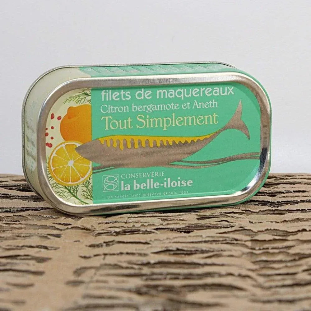 Makrelenfilets mit Bergamotte und Dill - Belle Iloise - Maître Philippe & Filles