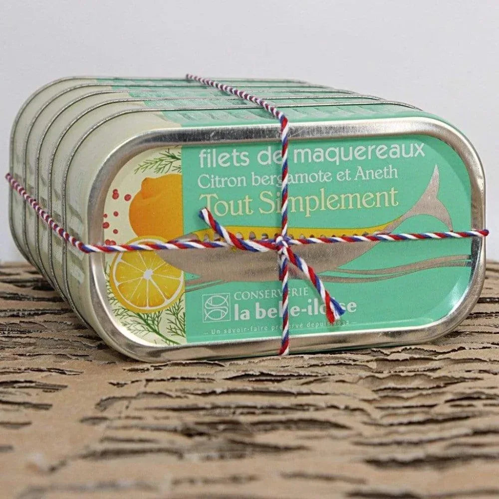 Makrelenfilets mit Bergamotte und Dill - Belle Iloise - Maître Philippe & Filles