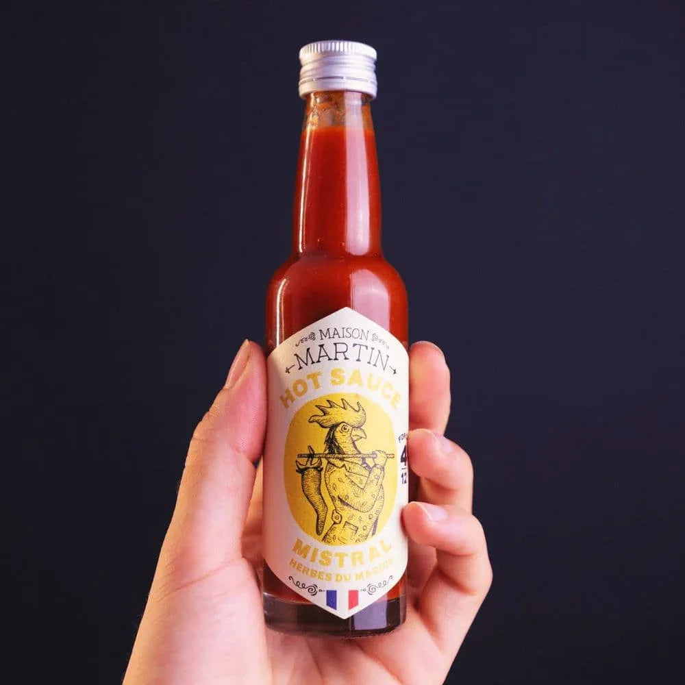Mistral Chili-Sauce - mit Kräuter der Provence - Stärke 4/12 Maison Martin