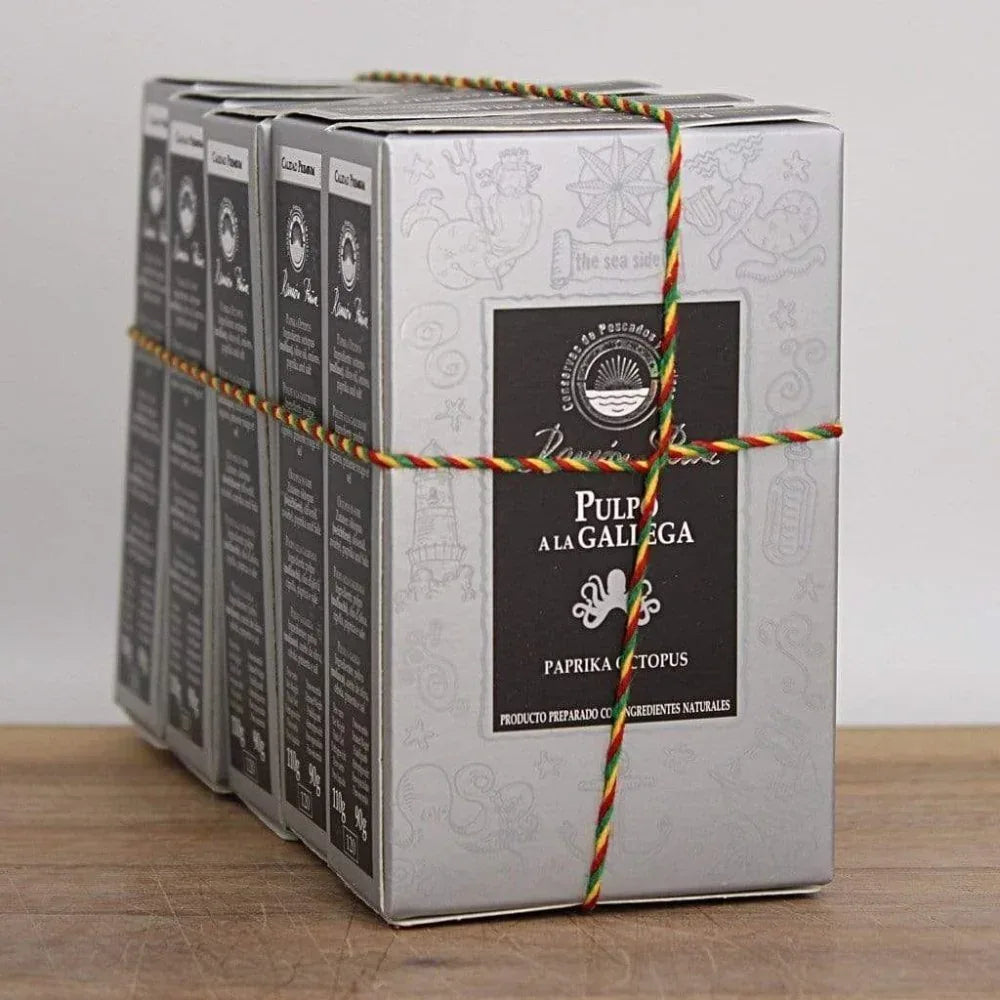 Oktopus-Medaillons in galizischer Marinade - Ramon Pena - Maître Philippe & Filles