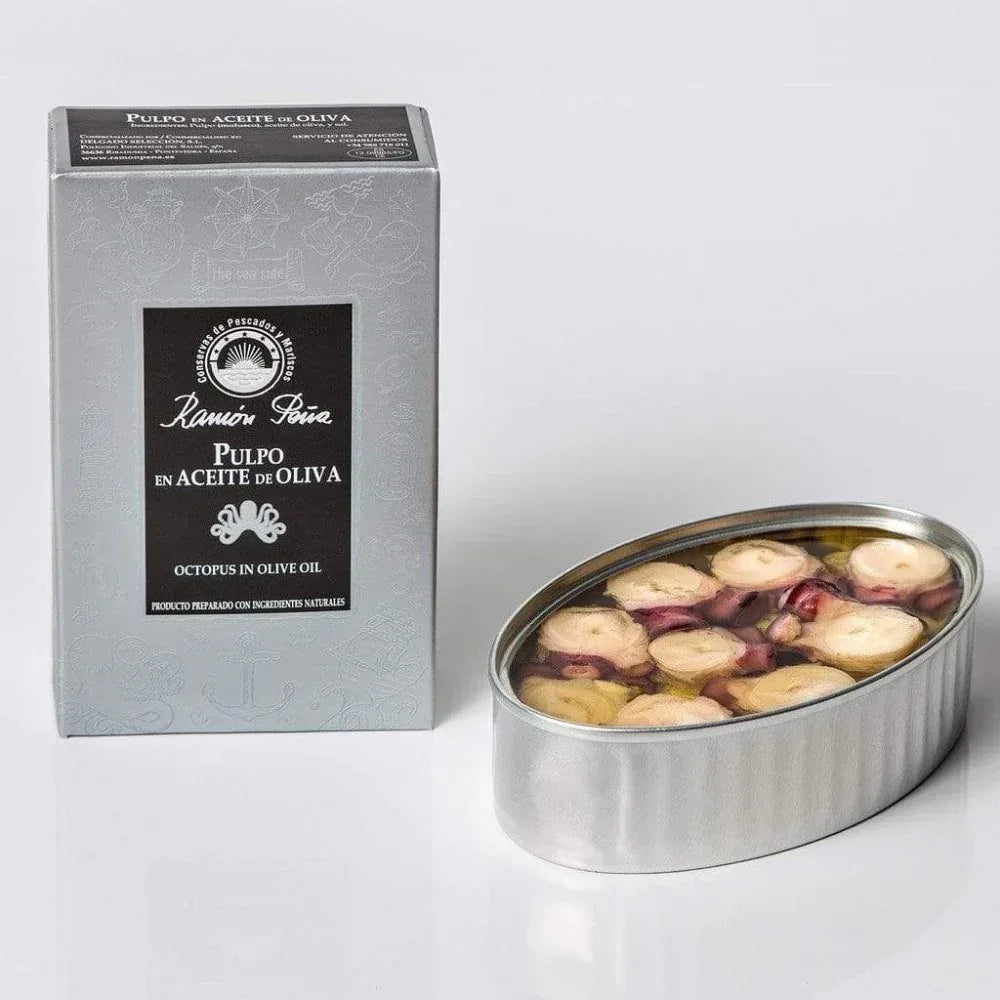 Oktopus-Medaillons in Olivenöl, Ramon Penã - Ramon Pena - Maître Philippe & Filles