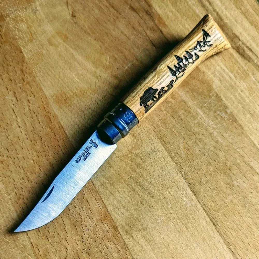 Opinel N°08 Animalia Wildschwein - der Klassiker aus Frankreich - Opinel - Maître Philippe & Filles