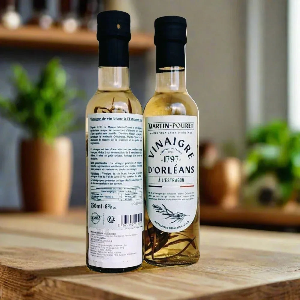 Orléans-Weißweinessig mit Estragon - Martin Pouret - Maître Philippe & Filles