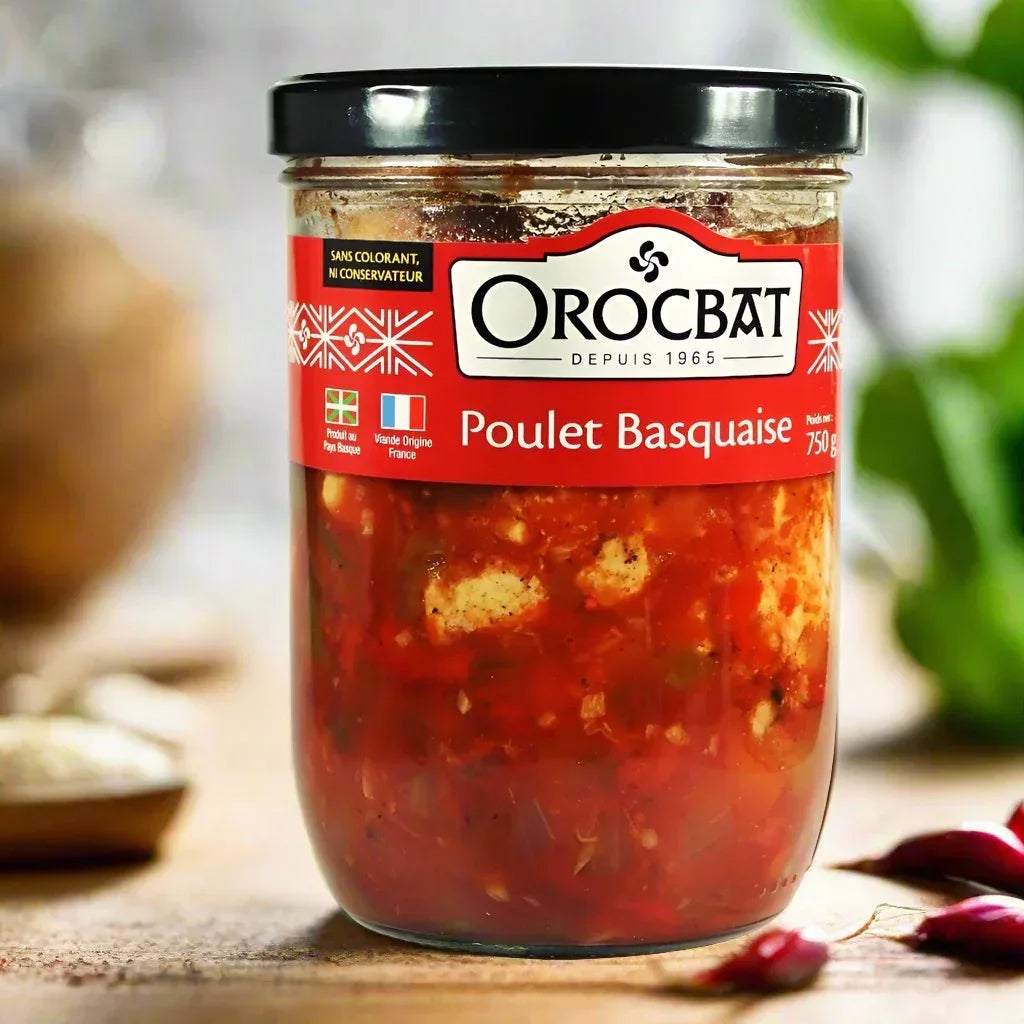 Poulet basquaise (Baskisches Huhn) - Orocbat - Maître Philippe & Filles