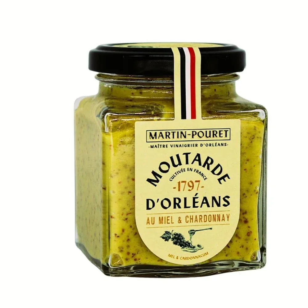 Sämiger Orléans Senf - mit Honig und Chardonnay - Martin Pouret - Maître Philippe & Filles