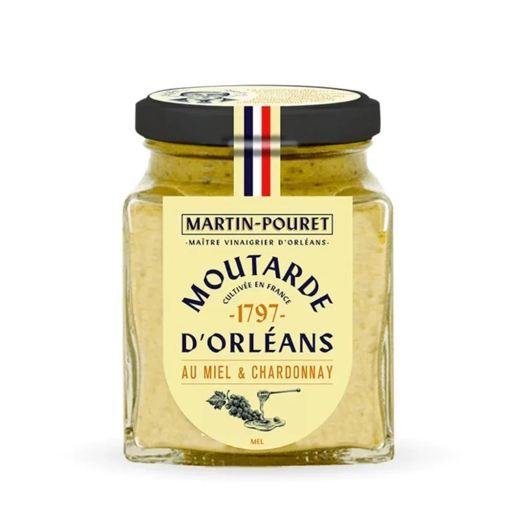 Sämiger Orléans Senf - mit Honig und Chardonnay - Martin Pouret - Maître Philippe & Filles