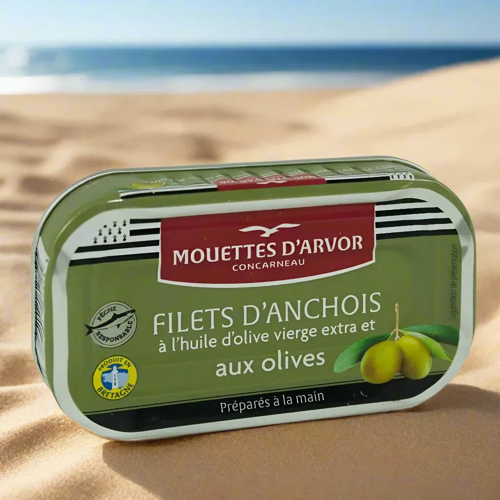 Sardellen-Filets in Olivenöl - Mouettes Arvor - Maître Philippe & Filles